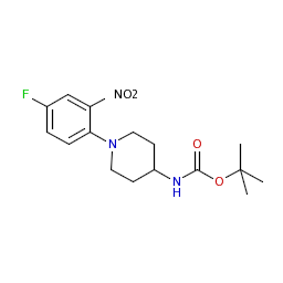 tert-ブチル 1-（4-フルオロ-2-ニトロフェニル）ピペリジン-4イルカルバメート | 製品情報 | キシダ化学株式会社