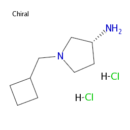 R）－1－（シクロブチルメチル）ピロリジン－3－アミン二塩酸塩